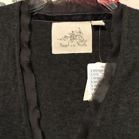 Anthropologie CHARCOAL GRAY Cardigan - Picture 3 of 8